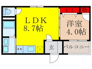 F asecia grauの物件間取画像